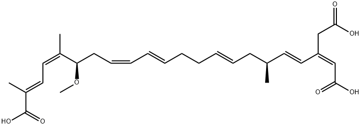 米酵菌酸 结构式