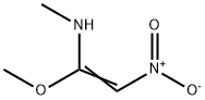 1-甲氨基-1-甲氧基-2-硝基乙烯 结构式