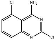 2,5-二氯-4-氨基喹唑啉 结构式