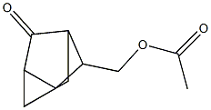 ((1S,6R)-5-氧代三环[2.2.1.0 2,6]庚烷-3-基)乙酸甲酯 结构式