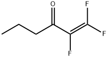 1-Hexen-3-one,  1,1,2-trifluoro- 结构式