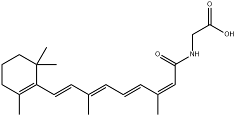 N-retinoylglycine 结构式