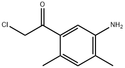 Ethanone, 1-(5-amino-2,4-dimethylphenyl)-2-chloro- (9CI) 结构式