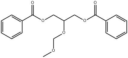 2-(Methoxymethoxy)-1,3-propanediyl Dibenzoate 结构式