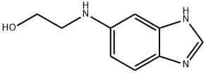 Ethanol, 2-(1H-benzimidazol-5-ylamino)- (9CI) 结构式