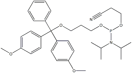 3-[Bis(4-methoxyphenyl)(phenyl)methoxy]propyl(2-Cyanoethyl)Diisopropylphosphoramidite