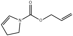 1H-Pyrrole-1-carboxylicacid,2,3-dihydro-,2-propenylester(9CI) 结构式