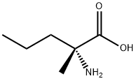 (R)-2-AMINO-2-METHYL-PENTANOIC ACID 结构式