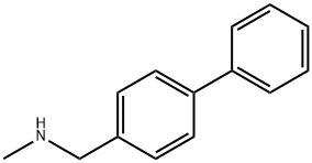 4-苯基-N-甲基苯甲胺 结构式