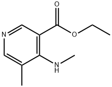 3-Pyridinecarboxylicacid,5-methyl-4-(methylamino)-,ethylester(9CI) 结构式