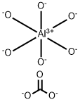 水合铝酸碳酸镁 结构式
