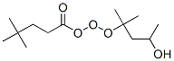 1,1-Dimethyl-3-hydroxybutylperoxy neoheptanoate 结构式