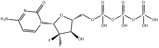三磷酸吉西他滨 结构式