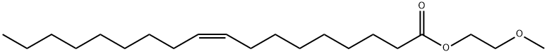 十八烯酸甲氧基乙酯 结构式
