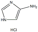 1H-咪唑-5-胺盐酸盐 结构式