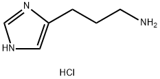 3-(1H-IMIDAZOL-4-YL)-PROPYLAMINE HCL 结构式