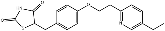 匹格列酮 结构式