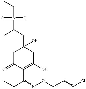5-羟基-烯草酮砜 结构式