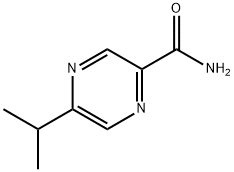 Pyrazinecarboxamide, 5-(1-methylethyl)- (9CI) 结构式