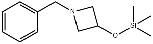 1-BENZYL-3-(TRIMETHYLSILOXY)AZETIDINE 结构式