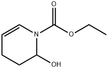 1(2H)-Pyridinecarboxylic  acid,  3,4-dihydro-2-hydroxy-,  ethyl  ester 结构式