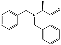 (S)-2-DIBENZYLAMINO-PROPIONALDEHYDE 结构式