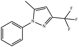 -三氟甲基-5-甲基-1-(苯基)吡唑 结构式