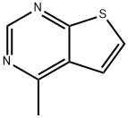 Thieno[2,3-d]pyrimidine, 4-methyl- (9CI) 结构式