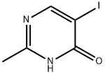 5-碘-2-甲基-4-羟基嘧啶 结构式