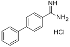 4-苯基苯甲脒盐酸盐 结构式