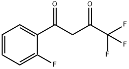 4,4,4-三氟-1-(2-氟苯基)丁烷-1,3-二酮 结构式
