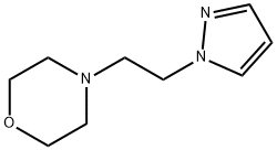 1-(2-MORPHOLINOETHYL)PYRAZOLE 结构式