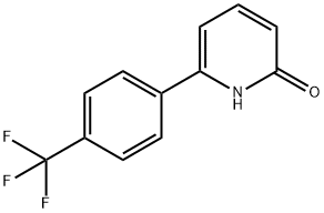 2-羟基-6-(4-三氟甲基苯基)吡啶 结构式