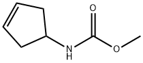 Carbamic acid, 3-cyclopenten-1-yl-, methyl ester 结构式