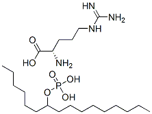 己基癸醇磷酸酯精氨酸盐 结构式