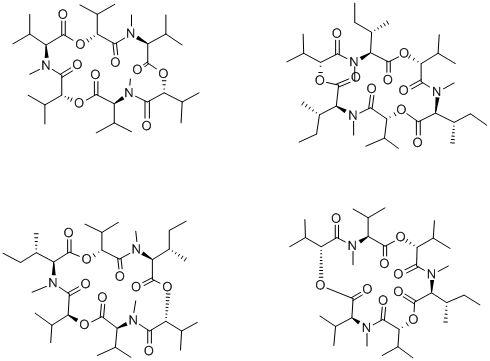 恩镰孢菌素复合物 结构式