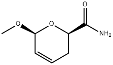 2H-Pyran-2-carboxamide,3,6-dihydro-6-methoxy-,cis-(9CI) 结构式