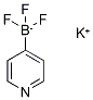 4-吡啶基三氟硼酸钾 结构式