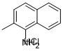 1-氨基-2-甲基萘盐酸盐 结构式