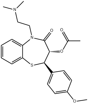 地尔硫卓EP杂质A 结构式