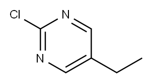 2-氯-5-乙基嘧啶 结构式