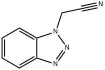 1H-苯并三唑-1-乙腈 结构式