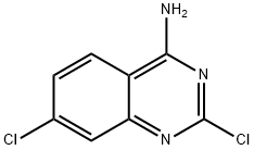 2,7-二氯喹唑啉-4-胺基 结构式