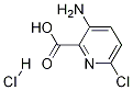 3-氨基-6-氯吡啶盐酸盐 结构式