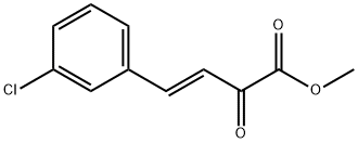 Methyl (3E)-4-(3-chlorophenyl)-2-oxobut-3-enoate 结构式