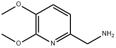 5,6-甲氧基-2-甲胺吡啶 结构式