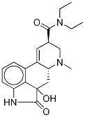 2-OXO-3-HYDROXY-LSD SOLUTION 结构式