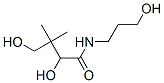 DL-Pantothenyl Alcohol 结构式