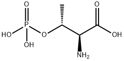 L-2-氨基-3-羟基丁酸-3-磷酸酯 结构式
