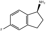 S-5-氟-1-茚胺盐酸盐 结构式